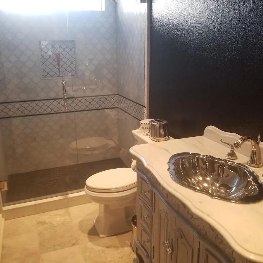 Professional plumbing work and bathroom remodeling in Georges