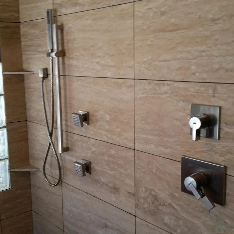Shower fixture installation for Water Heater Installation in Georges
